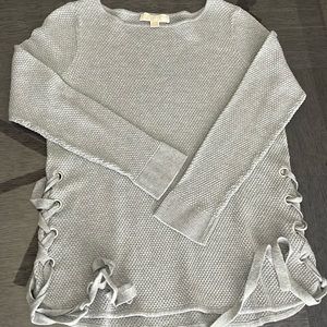 Beautiful Michael Kors Grey Sweater Size Large